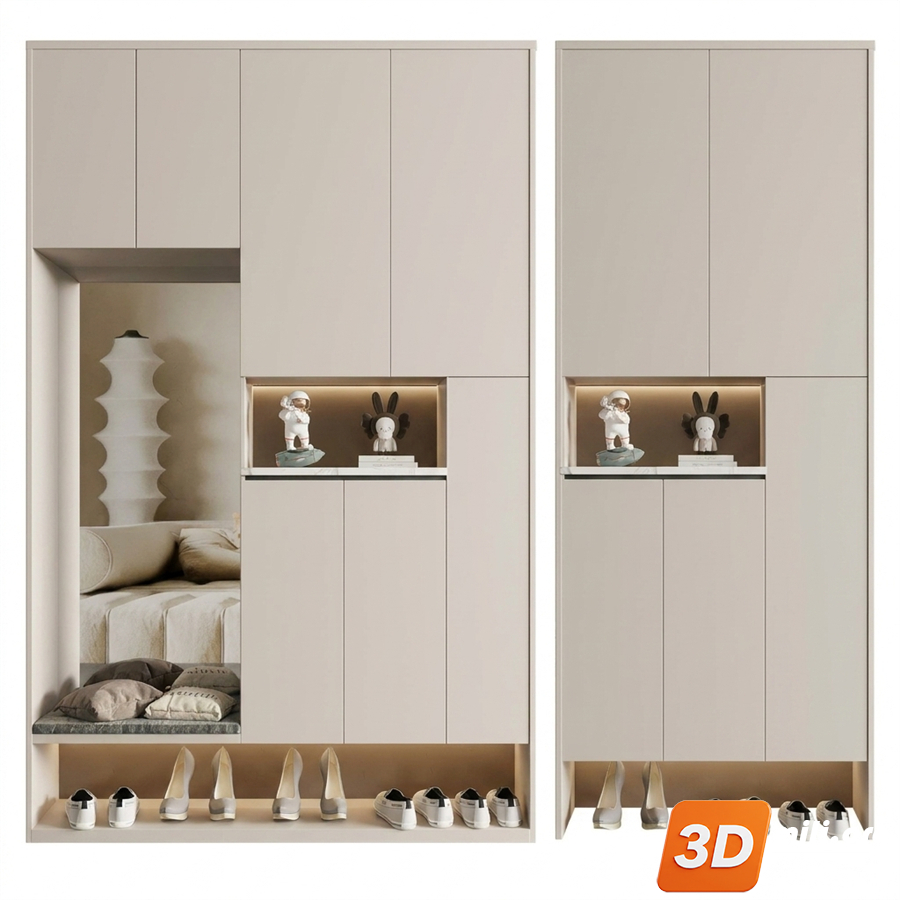 Shoe cabinet Skp Files